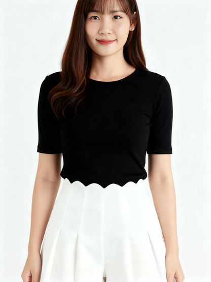 Lola High Waist A Line Shorts