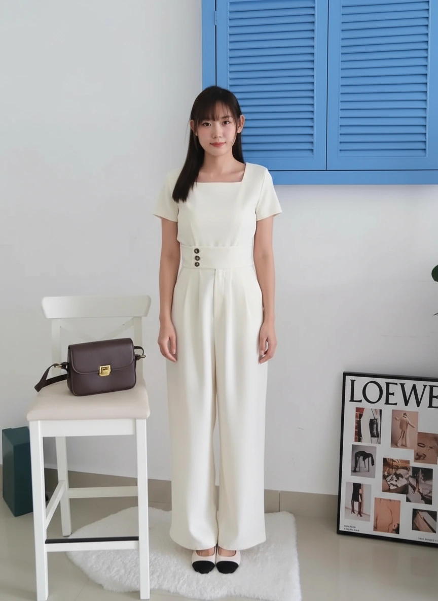 Moonie Cream OL Set