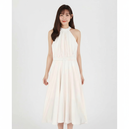 Amelia Cream Maxi Dress