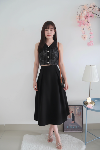 Ming Yue Tweed Set Wear