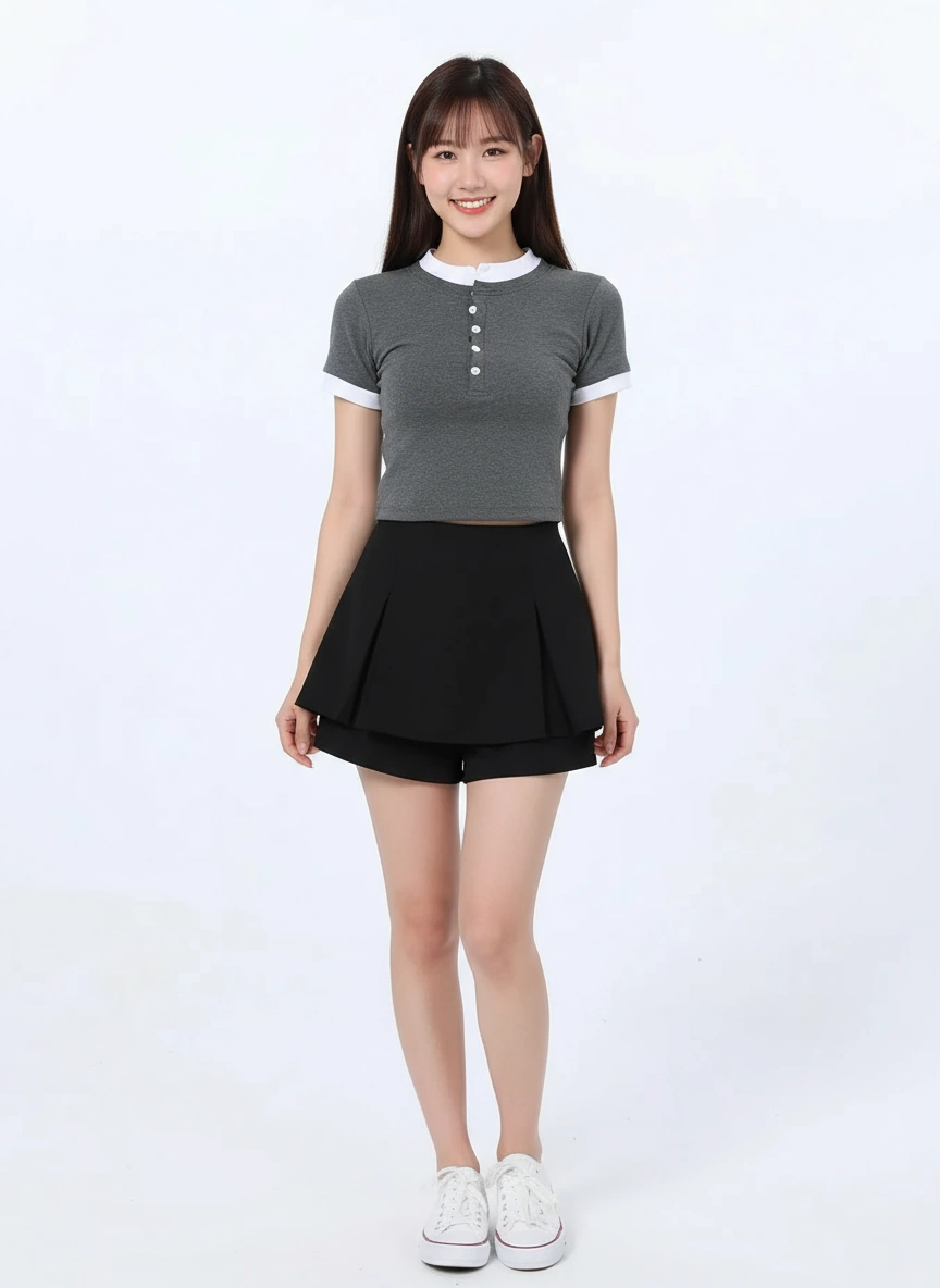 Yumi Pleated Double Layer Pants