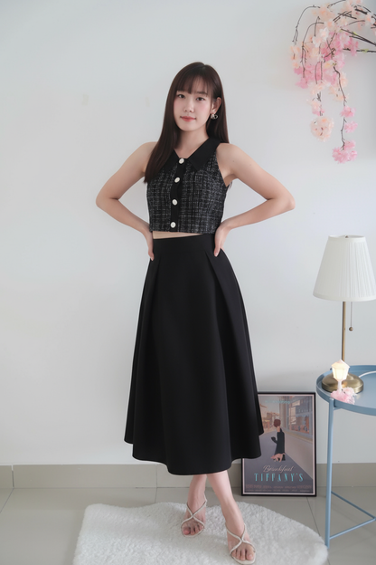 Ming Yue Tweed Set Wear