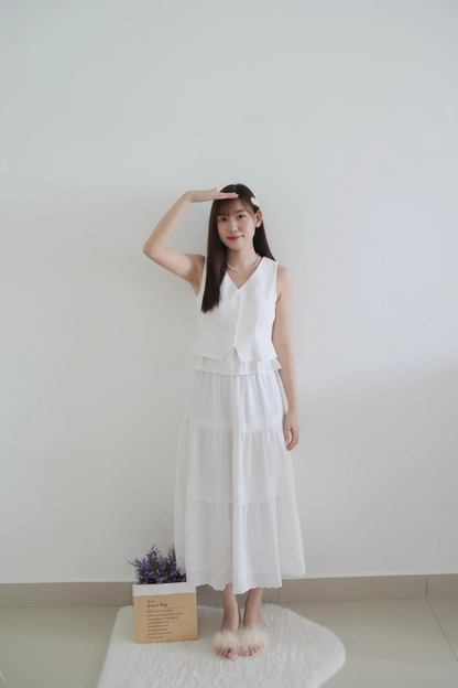 Claudette Suit Fabric Vest
