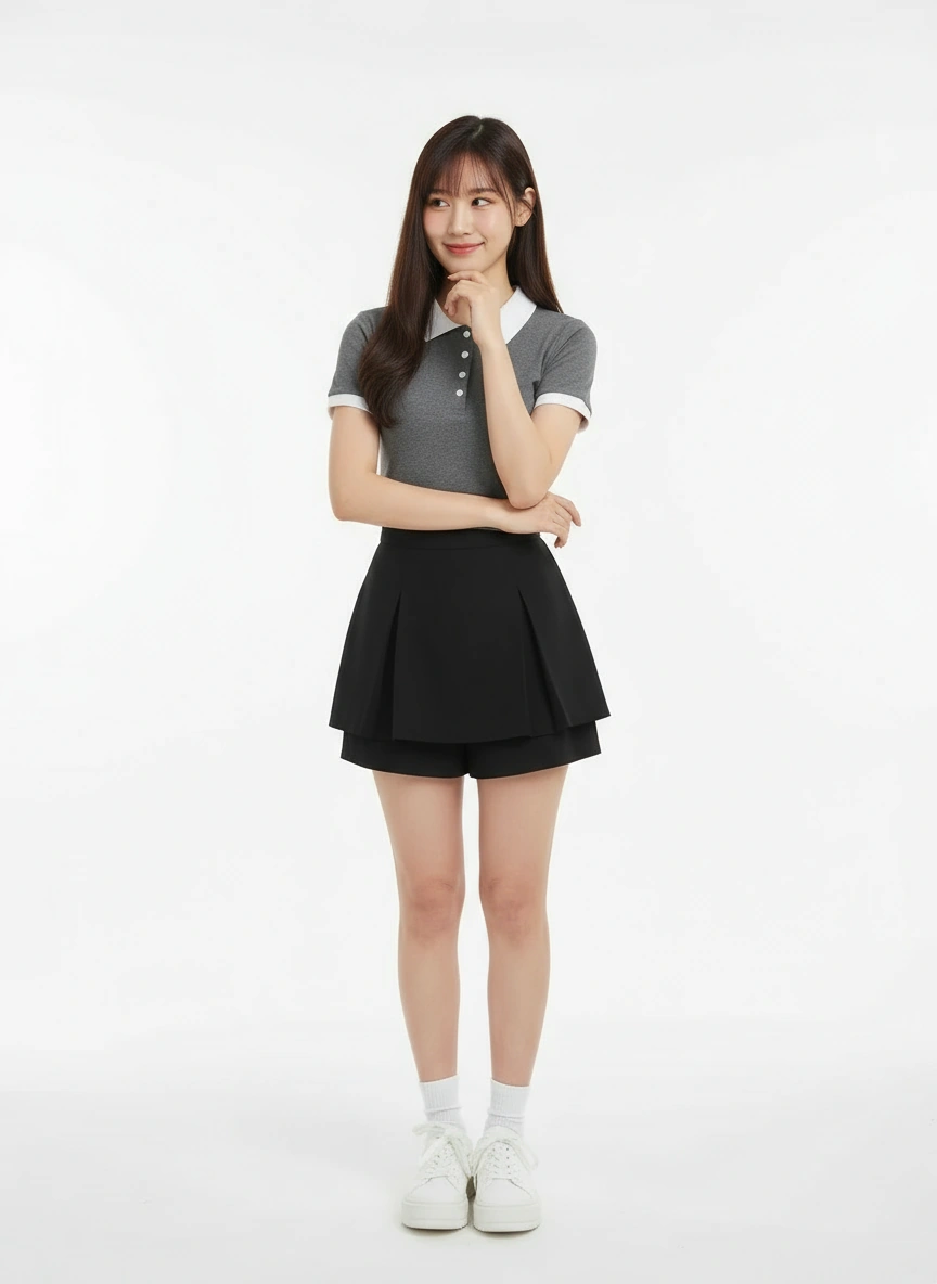 Yumi Pleated Double Layer Pants