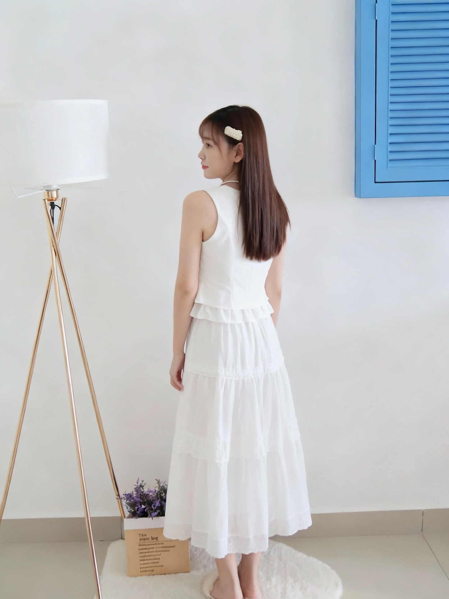 Claudette Suit Fabric Vest
