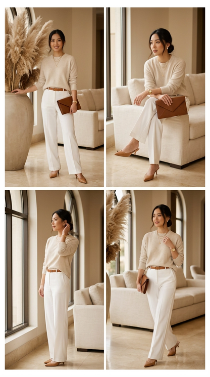 MOLE Alabaster Luxe Trousers