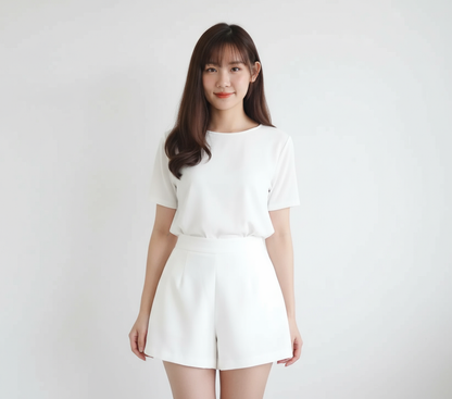 Lauren A Line Basic Shorts