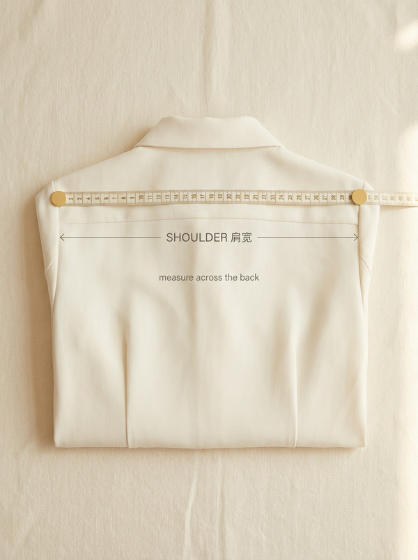 Shoulder measurement photo guide