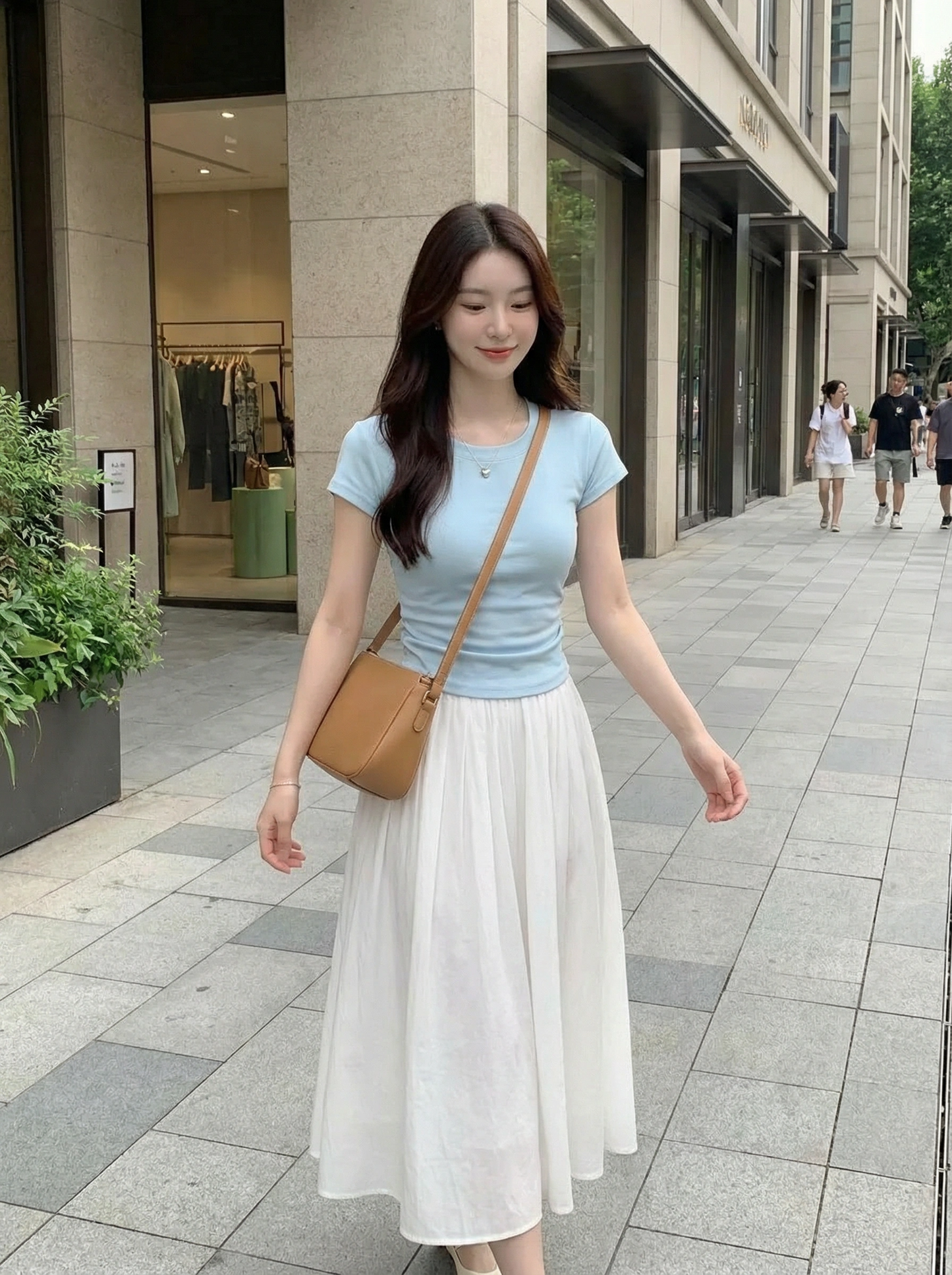 Slim Fit Basic Cotton Tee