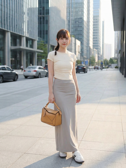 Slim Fit Basic Cotton Tee