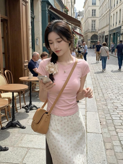 Slim Fit Basic Cotton Tee