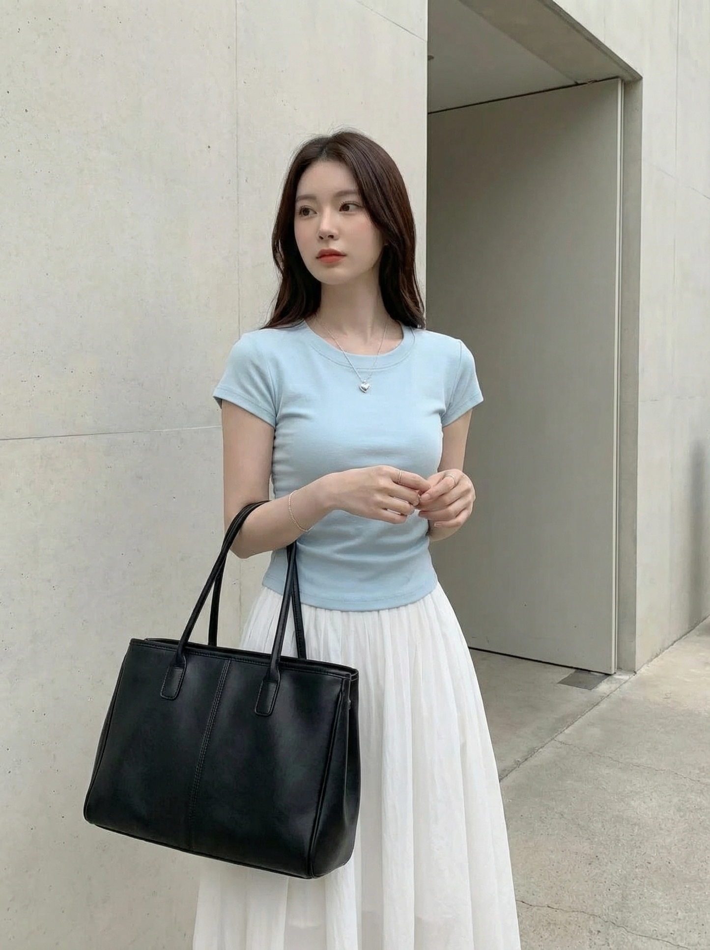 Slim Fit Basic Cotton Tee