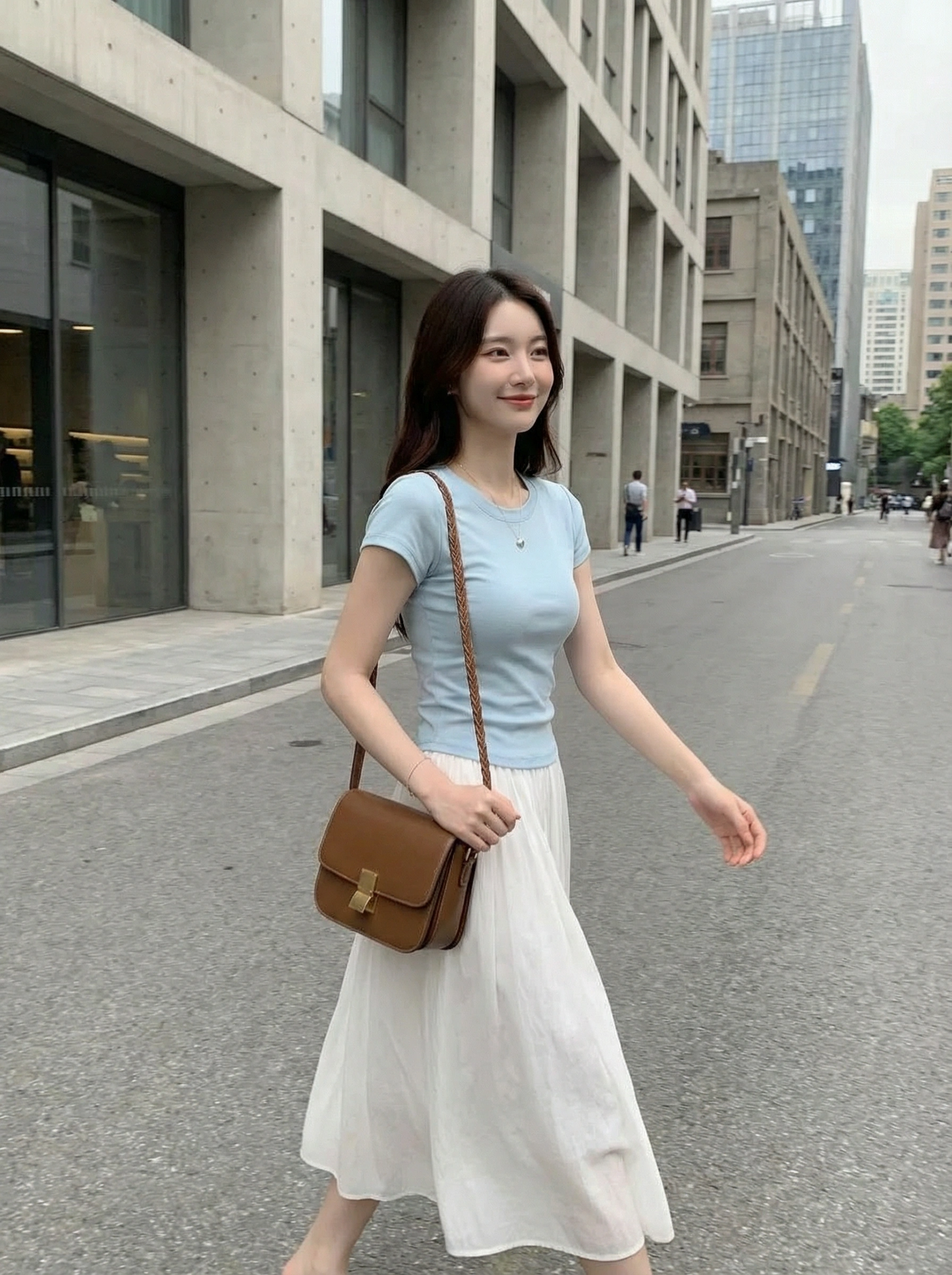 Slim Fit Basic Cotton Tee