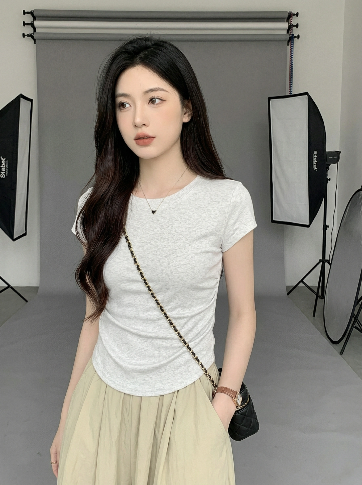 Slim Fit Basic Cotton Tee