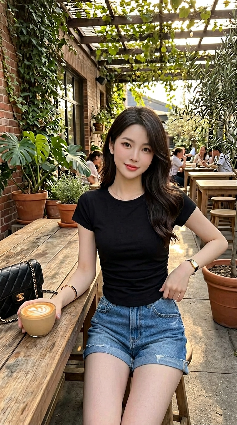 Slim Fit Basic Cotton Tee