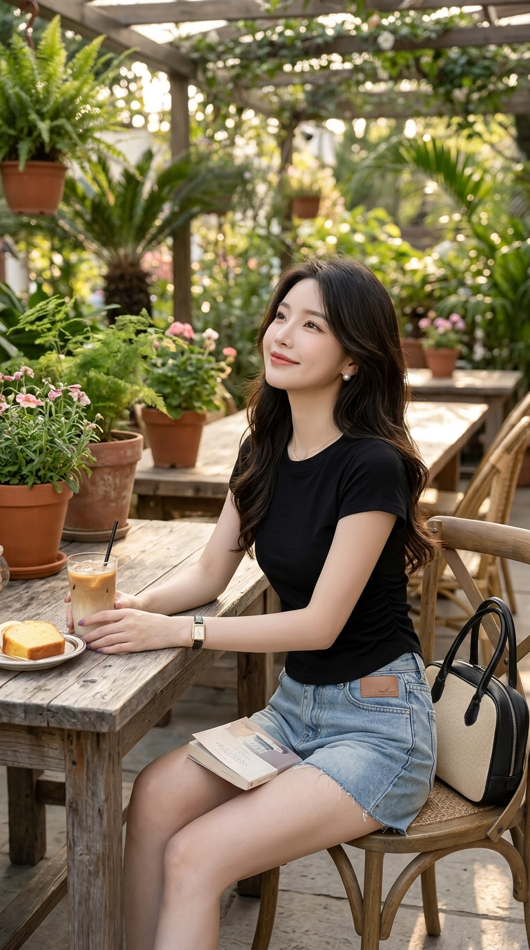 Slim Fit Basic Cotton Tee