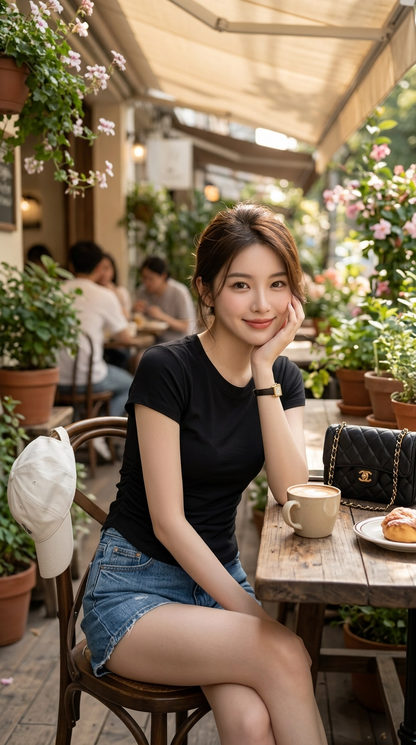 Slim Fit Basic Cotton Tee