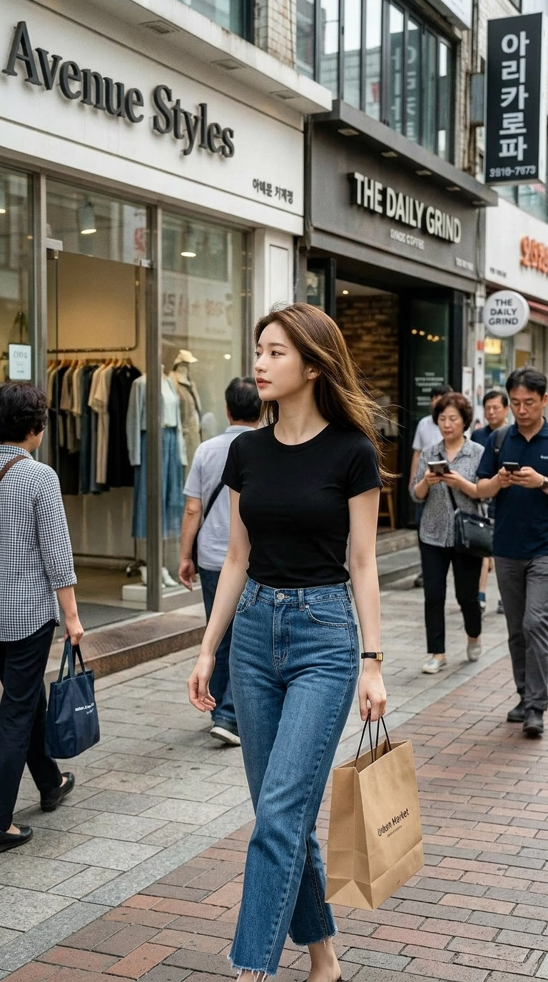 Slim Fit Basic Cotton Tee