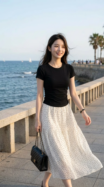 Slim Fit Basic Cotton Tee