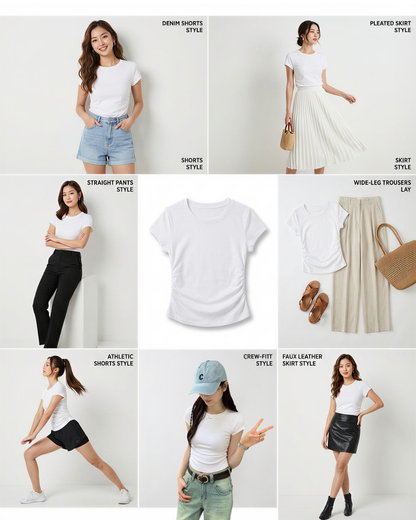 Slim Fit Basic Cotton Tee