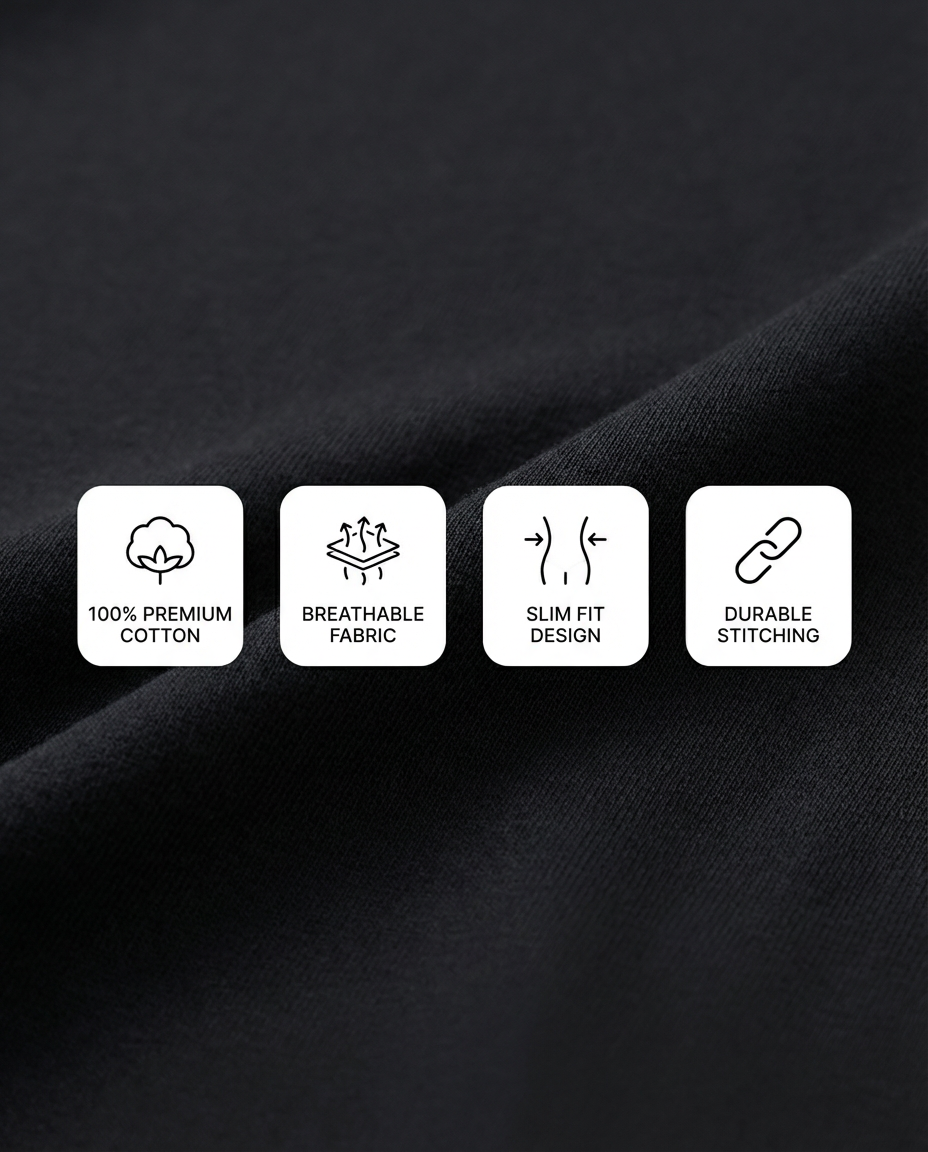 Slim Fit Basic Cotton Tee