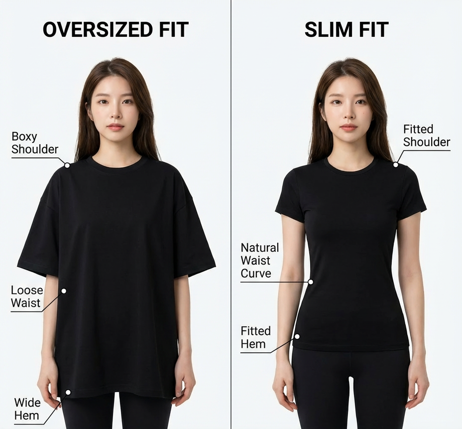 Slim Fit Basic Cotton Tee