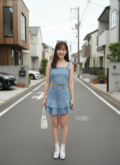 Sophia Denim Set Wear