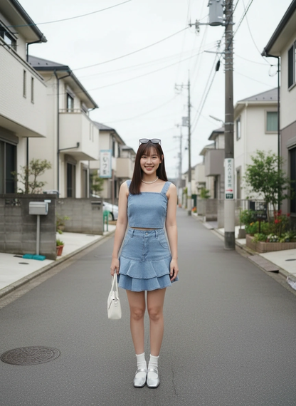 Sophia Denim Set Wear
