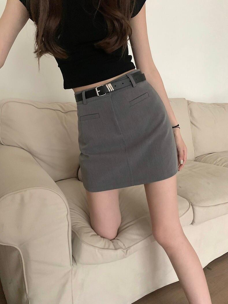 Clara OL A-Line Skirt (Free Belt)
