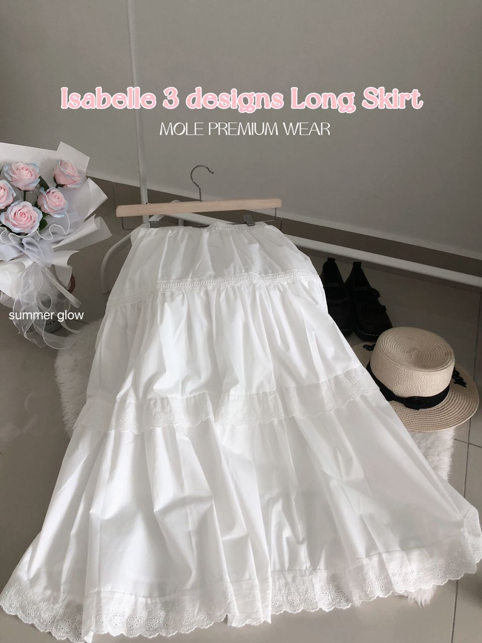 Isabelle 3 Designs Long Skirt