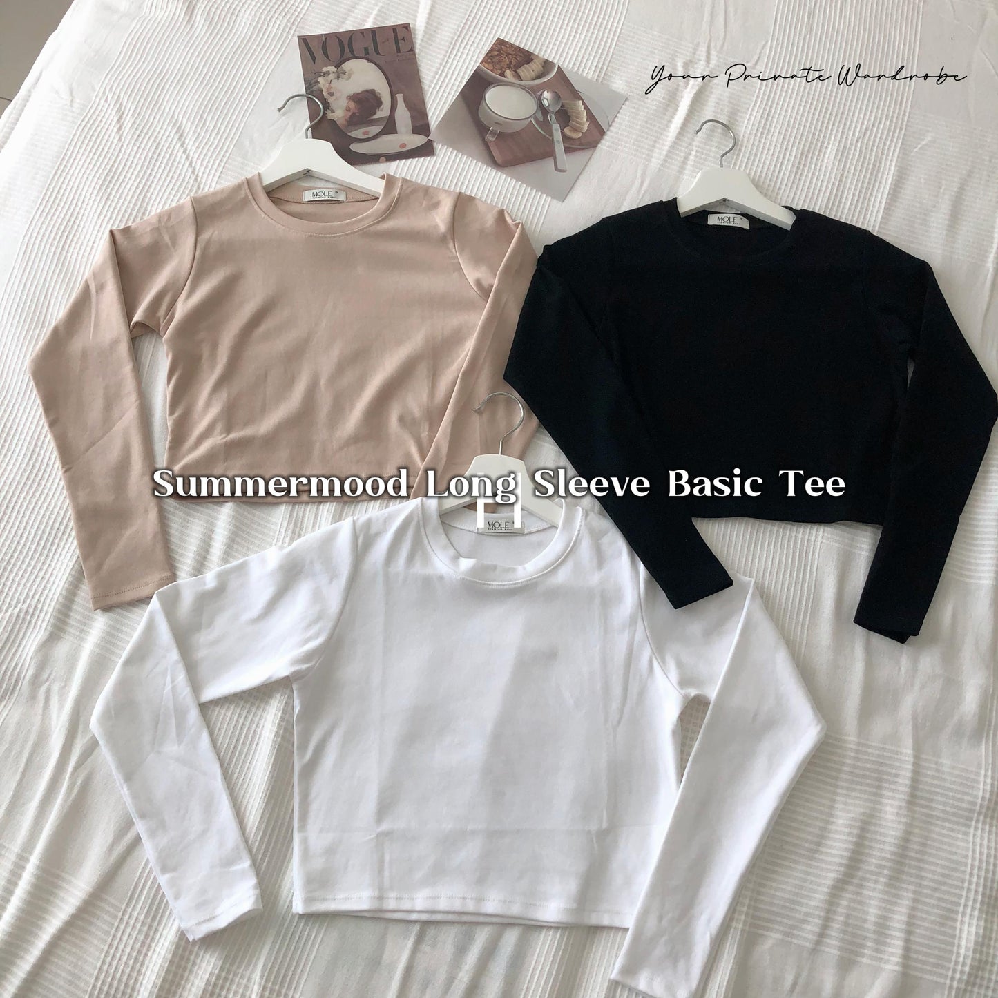 Summerhood Long Sleeve Basic Tee