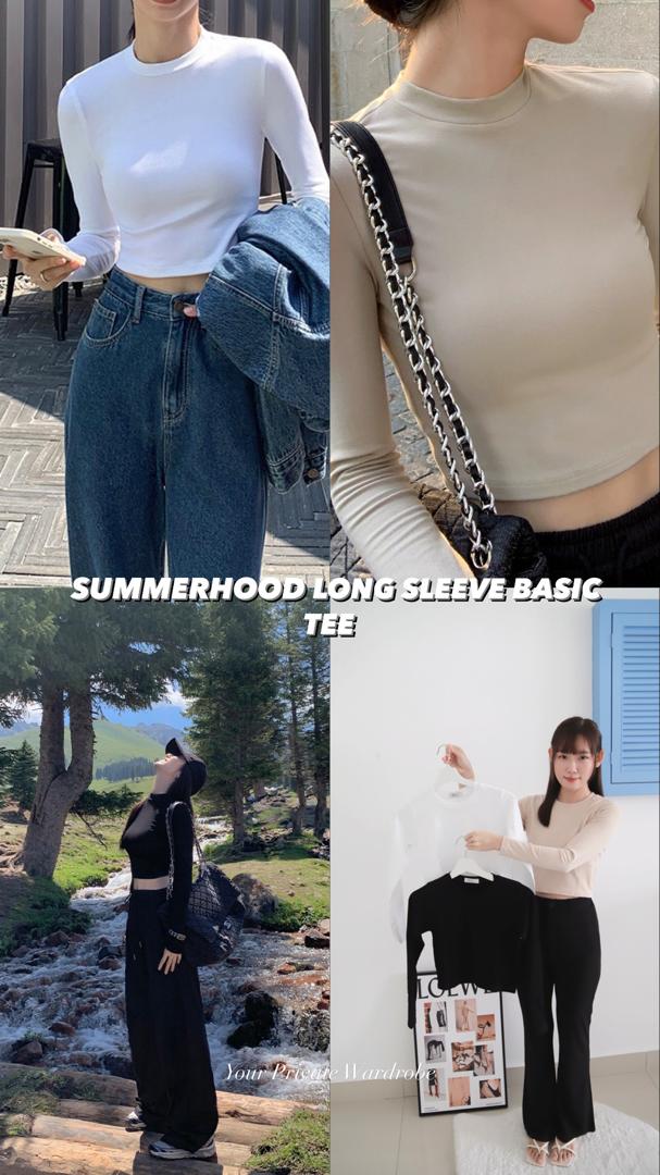 Summerhood Long Sleeve Basic Tee