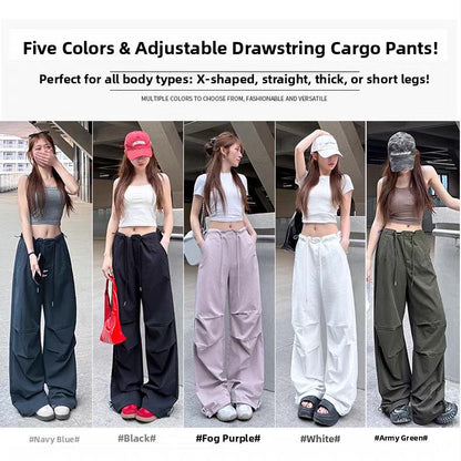High Waist Cargo Quick Dry Pants