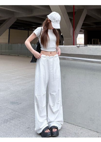 High Waist Cargo Quick Dry Pants