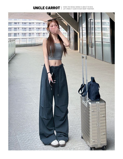 High Waist Cargo Quick Dry Pants