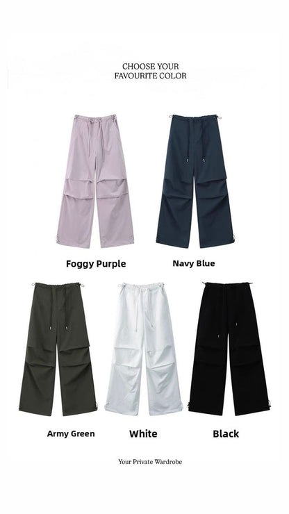 High Waist Cargo Quick Dry Pants