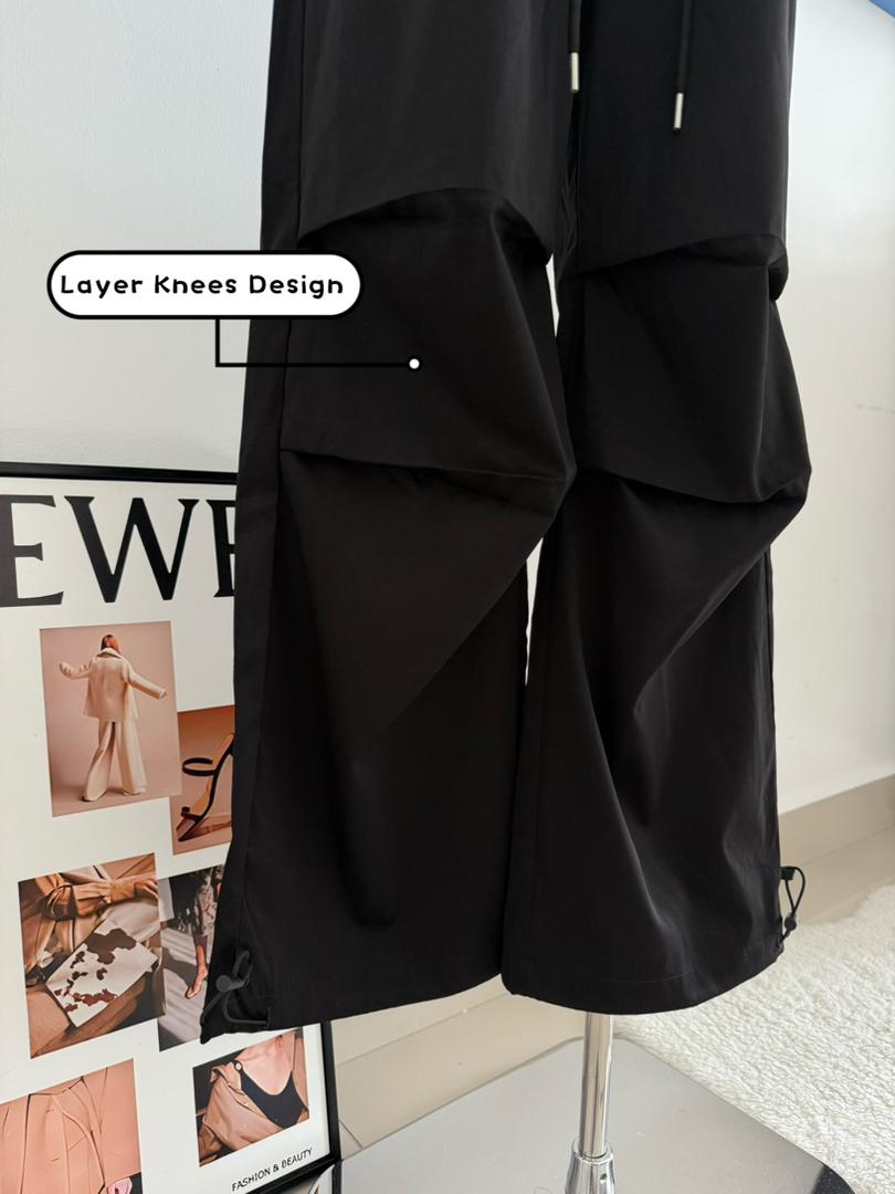High Waist Cargo Quick Dry Pants