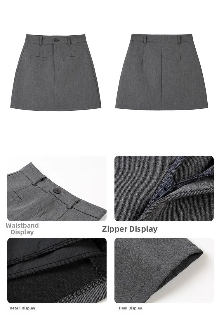 Clara OL A-Line Skirt (Free Belt)