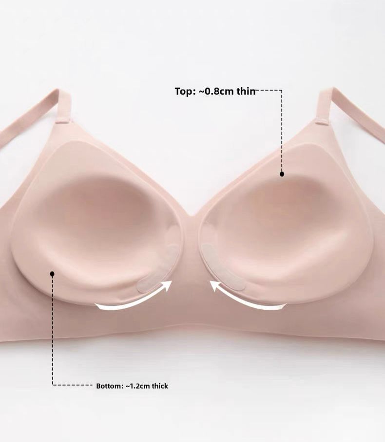 Pastel Soft Wireless Seamless Bra