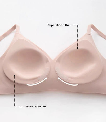 Pastel Soft Wireless Seamless Bra