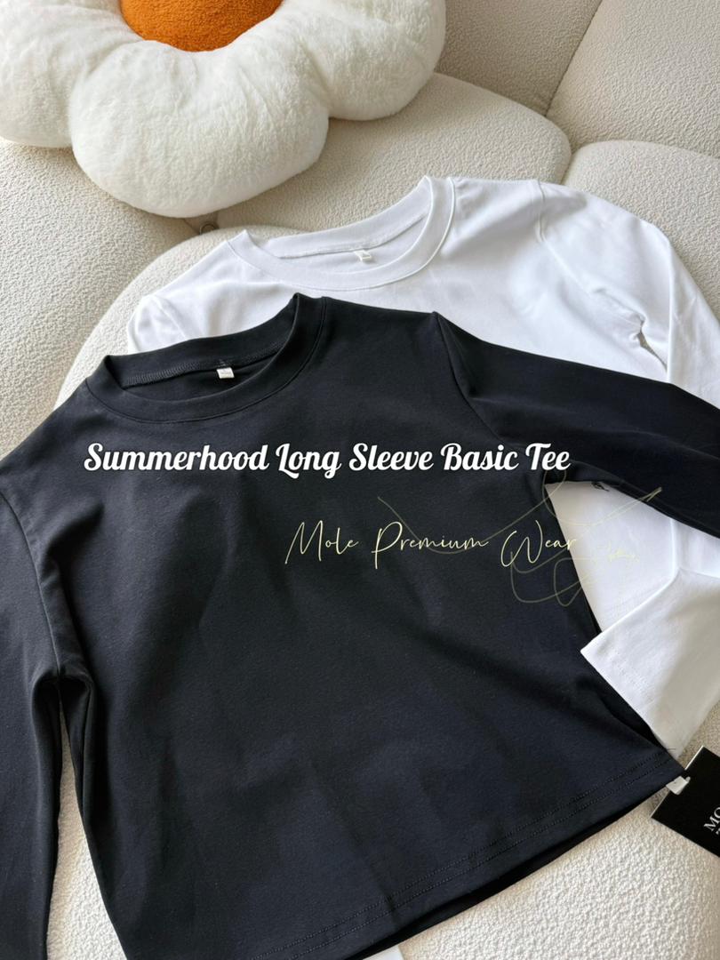 Summerhood Long Sleeve Basic Tee