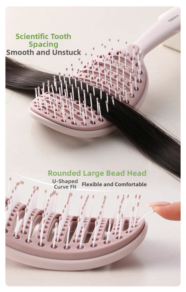 Self Cleaning Easy Comb Hair Comb
