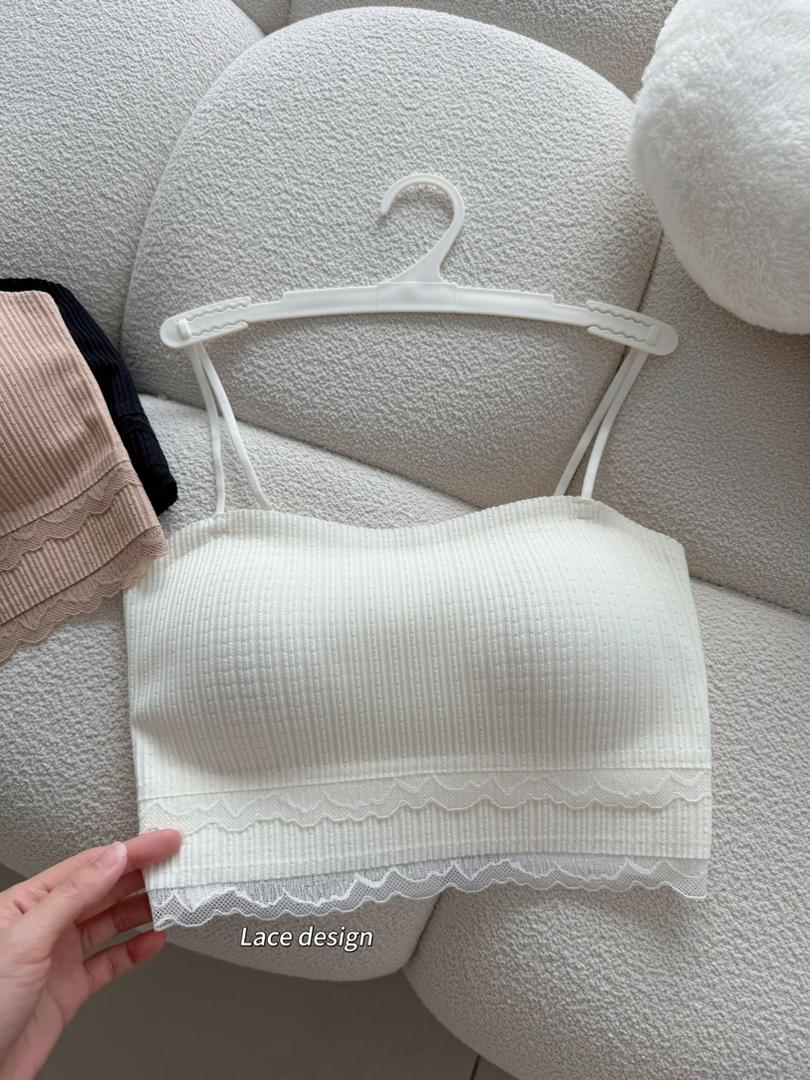 Summer Lace Seamless Tube Bra