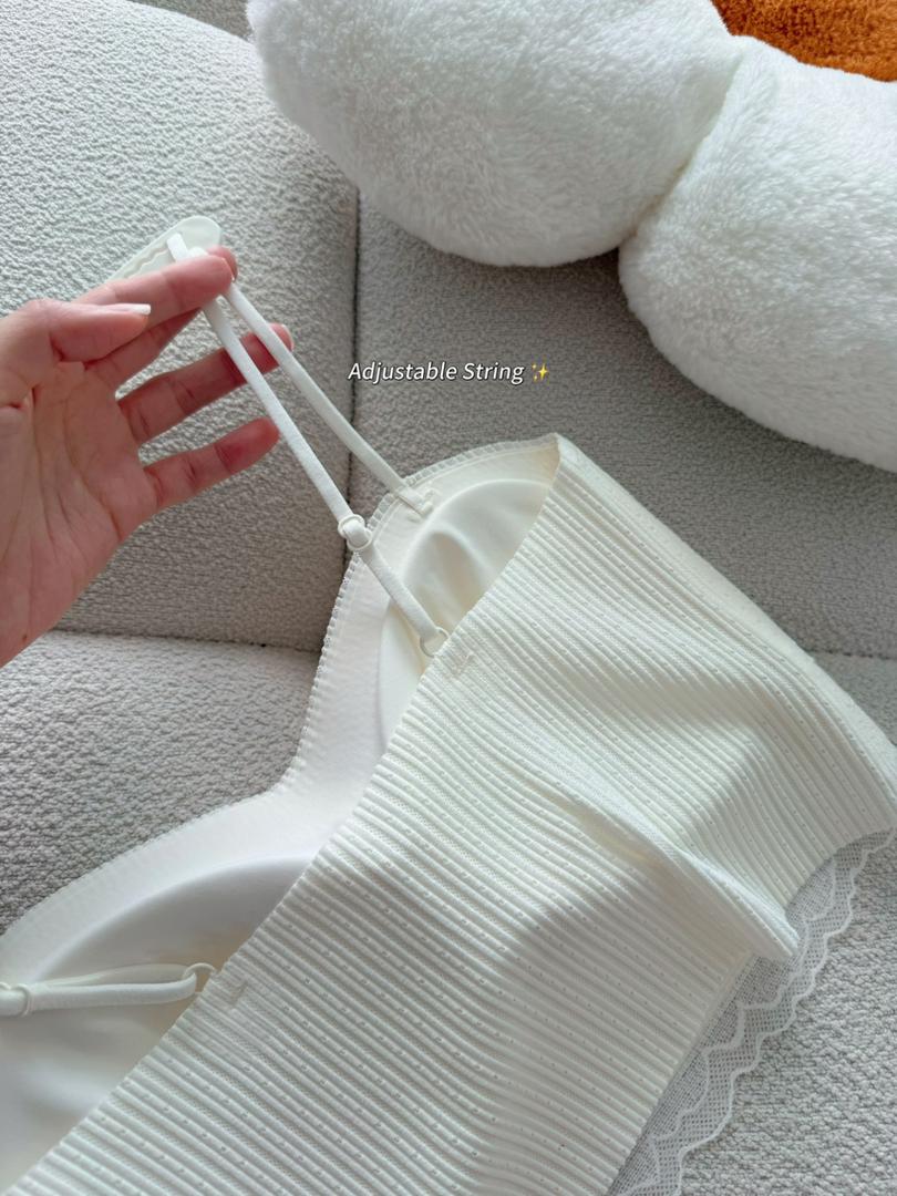 Summer Lace Seamless Tube Bra