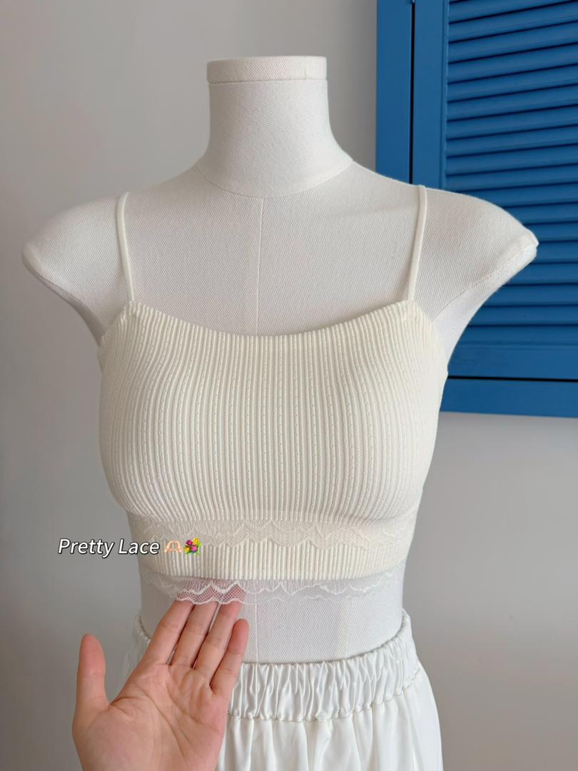 Summer Lace Seamless Tube Bra