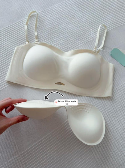 Monica Strapless Seamless Tube Bra (Extra Boost Up)