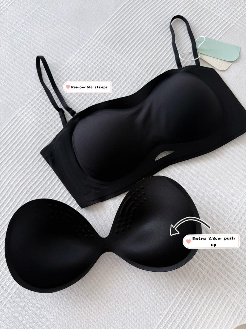 Monica Strapless Seamless Tube Bra (Extra Boost Up)
