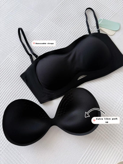 Monica Strapless Seamless Tube Bra (Extra Boost Up)