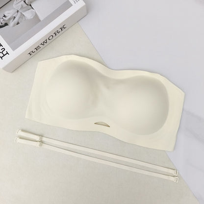 Monica Strapless Seamless Tube Bra (Extra Boost Up)