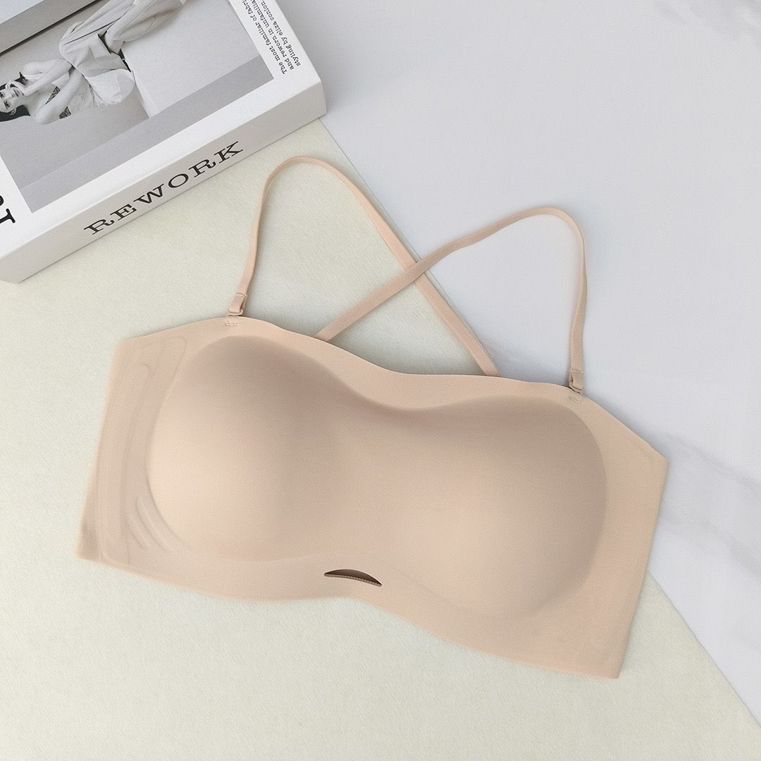 Monica Strapless Seamless Tube Bra (Extra Boost Up)